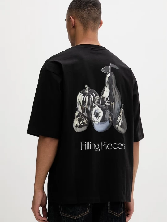 Obrázek produktu Filling Pieces tričko pánské bavlněné Chrome Fruit černá