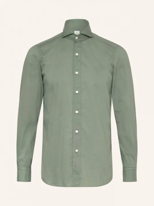 Obrázek produktu Finamore 1925 Košile Tokyo Sergio Slim Fit olivová
