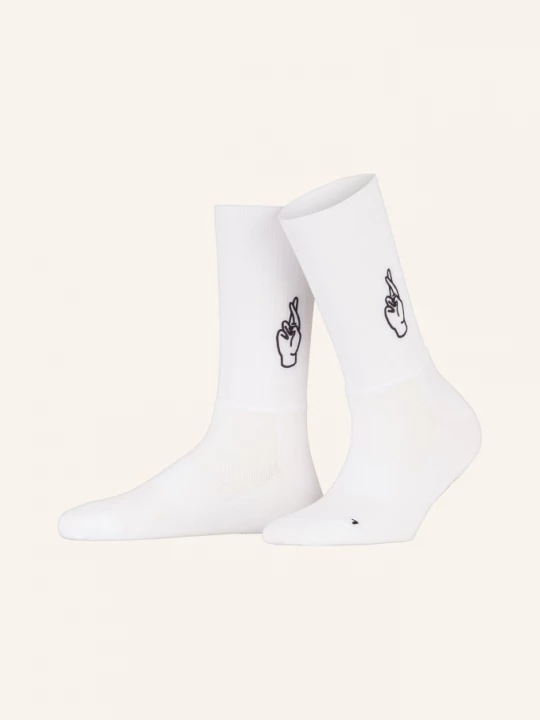 Obrázek produktu Fingerscrossed Cyklistické Ponožky Aero logo white