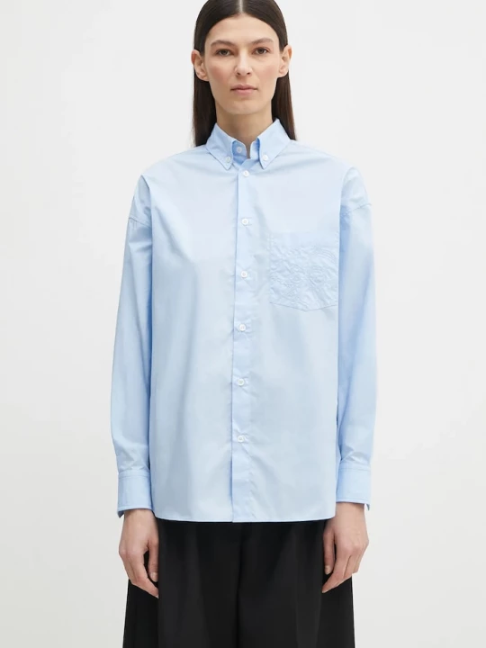 Obrázek produktu Fiorucci Bavlněná košile Fiorucci Angel Embroidered Relaxed Fit modrá