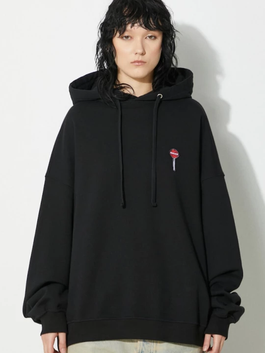 Obrázek produktu Fiorucci Bavlněná mikina Fiorucci Black Lollipop Patch Hoodie