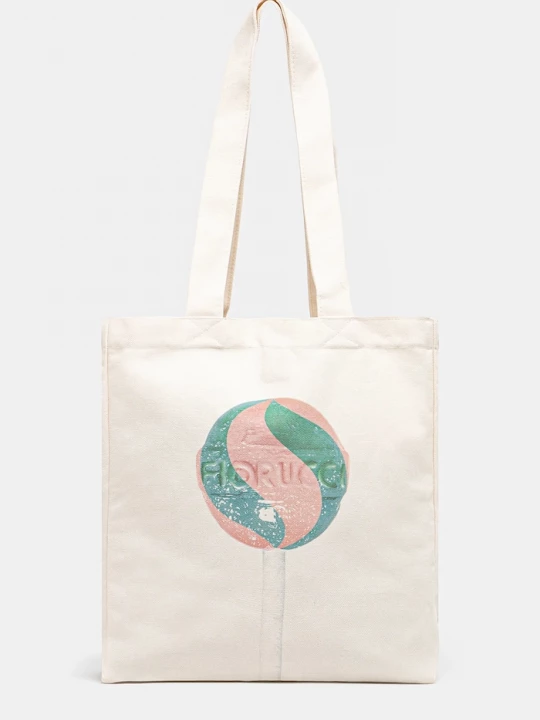 Obrázek produktu Fiorucci Bavlněná taška Fiorucci Lollipop Print Canvas Tote béžová