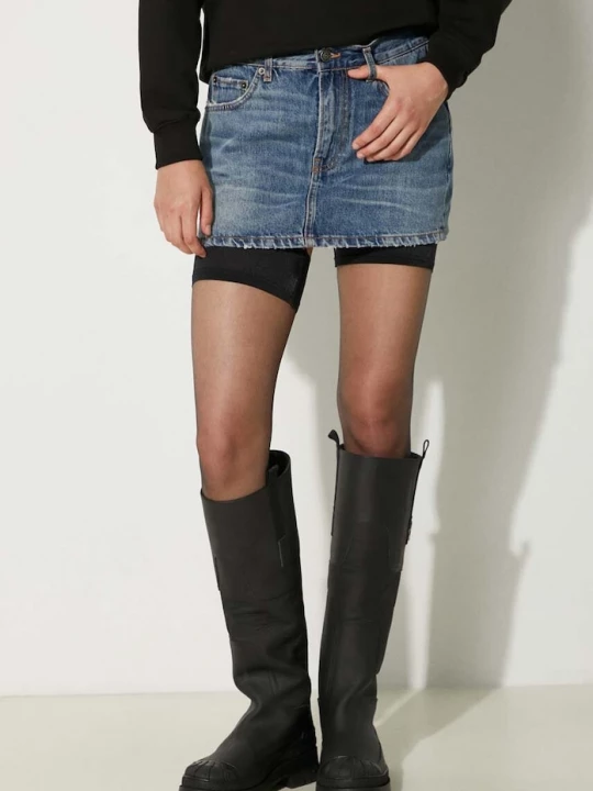 Obrázek produktu Fiorucci Džínová sukně Fiorucci Mid Blue Denim Mini Skirt