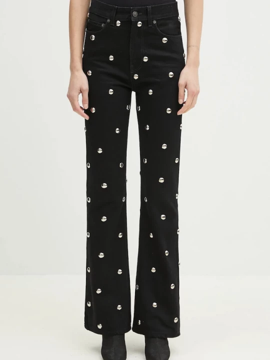 Obrázek produktu Fiorucci Džíny Fiorucci Metal Bubble Stud Flared černá