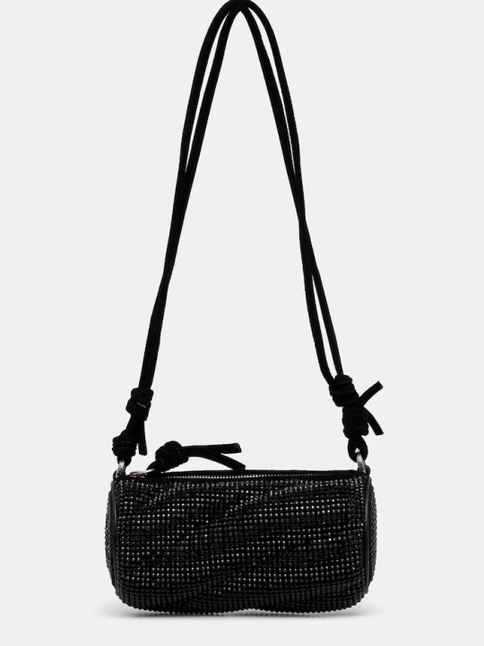 Obrázek produktu Fiorucci Kabelka Fiorucci Suede Rhinestone Micro Mella černá