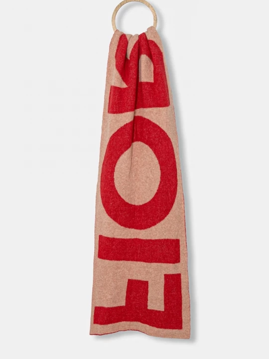 Obrázek produktu Fiorucci Šátek z vlněné směsi Fiorucci Alpaca Scarf růžová