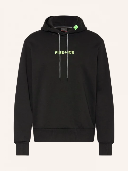 Obrázek produktu Fire+Ice Mikina S Kapucí Covell černá / neonově zelená FIRE + ICE