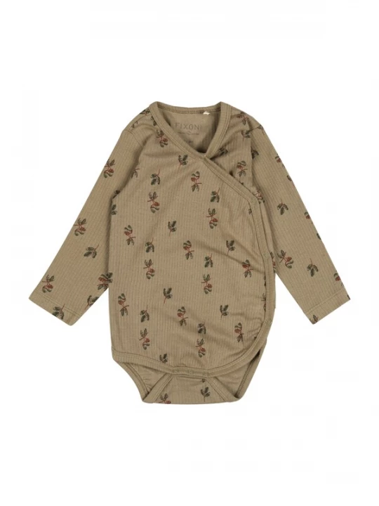 Obrázek produktu Fixoni Dupačky/body  khaki / tmavě zelená / tmavě červená