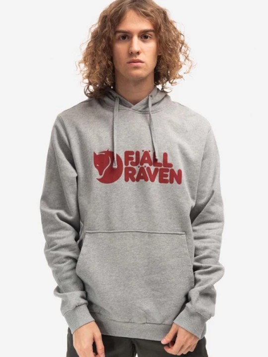 Obrázek produktu Fjallraven Bavlněná mikina Logo Hoodie F84144 020-999 Fjällräven