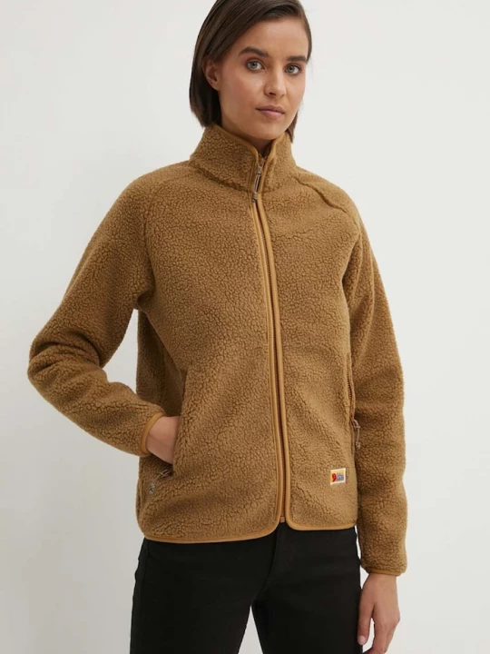 Obrázek produktu Fjallraven Fleecová mikina Vardag Pile Fjällräven hnědá