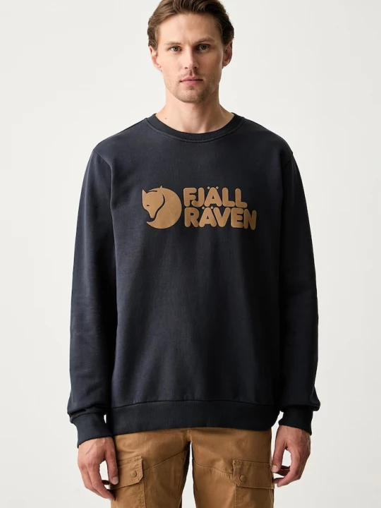 Obrázek produktu Fjallraven mikina pánská bavlněná Fjällräven Logo námořnická modř