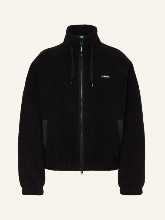 Obrázek produktu Flâneur Bunda Z Medvídčího Kožešiny Fleece černá
