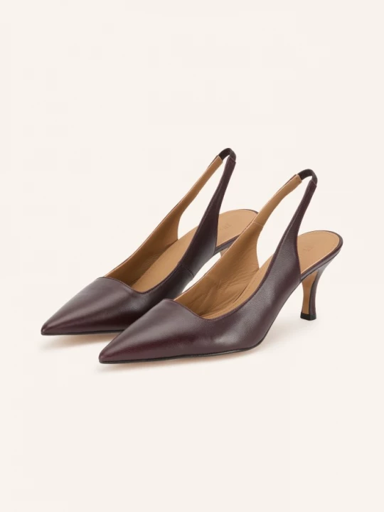 Obrázek produktu Flattered Slingpumps Franchesca tmavě červená