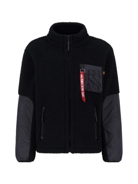 Obrázek produktu Fleecová bunda Alpha Industries černá