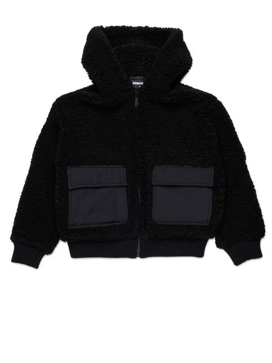 Obrázek produktu Fleecová bunda Dsquared2 černá