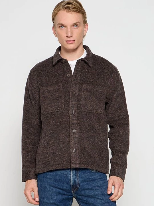 Obrázek produktu Fleecová bunda Hollister Co. hnědá