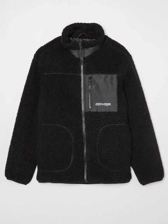 Obrázek produktu Fleecová bunda Jack & Jones Kids černá