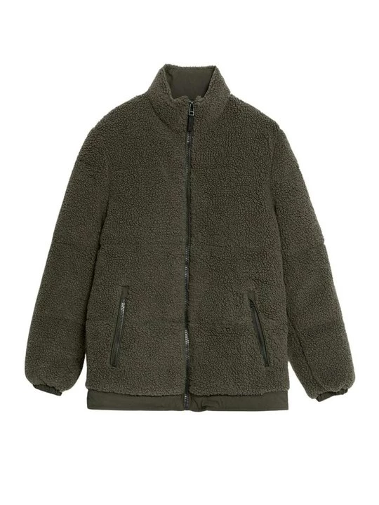 Obrázek produktu Fleecová bunda Marks & Spencer khaki