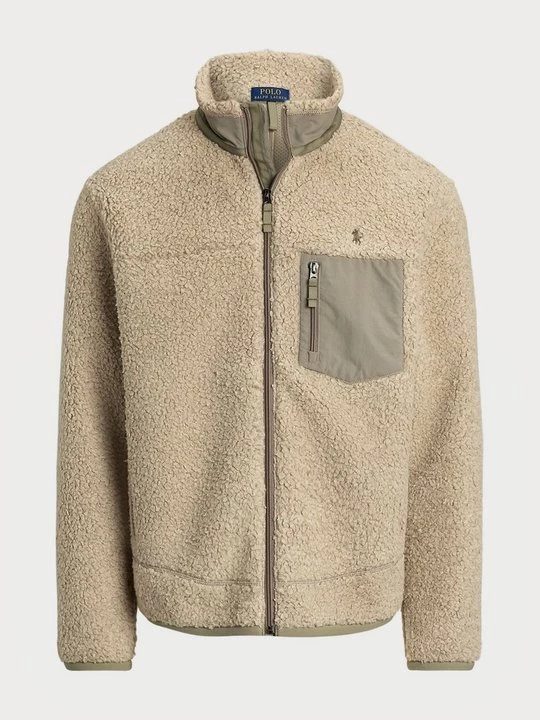 Obrázek produktu Fleecová bunda Polo Ralph Lauren béžová