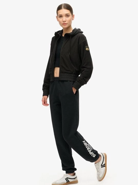 Obrázek produktu Fleecová bunda Superdry černá