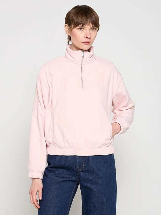 Obrázek produktu Fleecová mikina Calvin Klein Jeans růžová