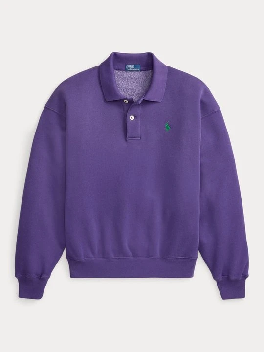 Obrázek produktu Fleecová mikina Polo Ralph Lauren fialová