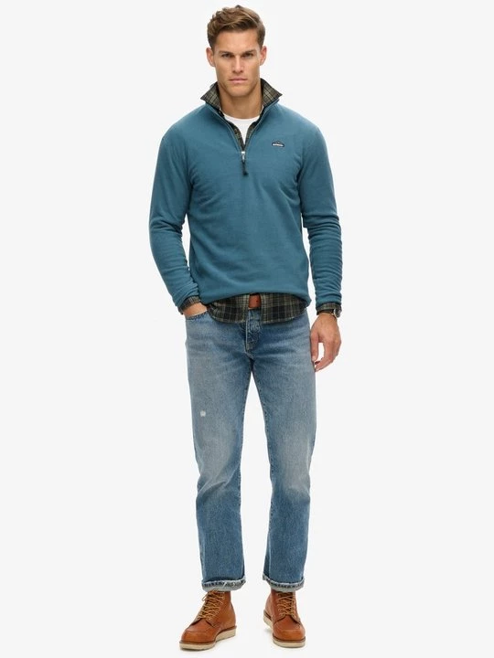 Obrázek produktu Fleecová mikina Superdry modrá