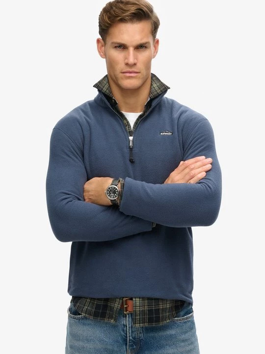 Obrázek produktu Fleecová mikina Superdry modrá