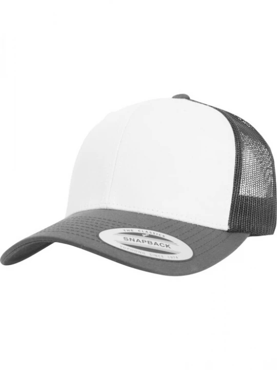 Obrázek produktu Flexfit Kšiltovka 'Retro Trucker'  tmavě šedá / bílá