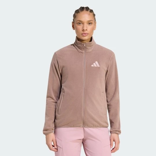 Obrázek produktu Flísová bunda Terrex Multi Essentials Full Zip Adidas Trace Brown