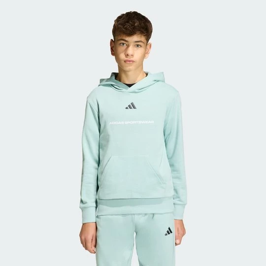 Obrázek produktu Flísová mikina adidas Slogan Tactile Green