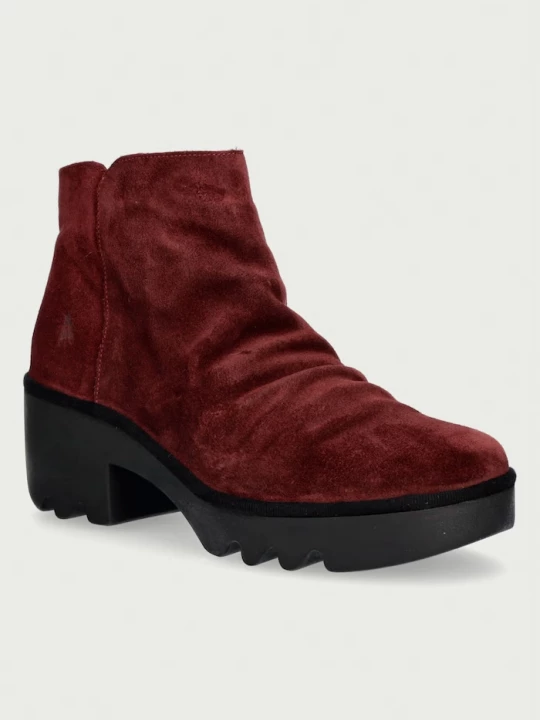 Obrázek produktu Fly London kotníkové boty na sloupku dámské semišové TULP592FLY