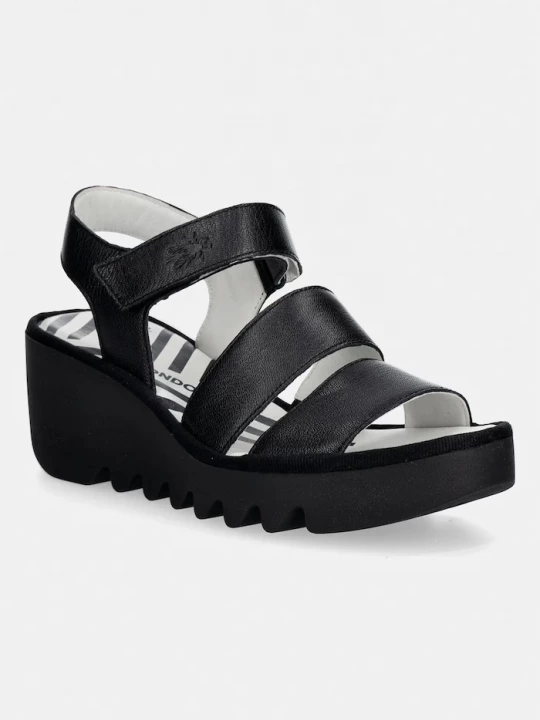 Obrázek produktu Fly London Kožené sandály Fly London BEXY575FLY černá