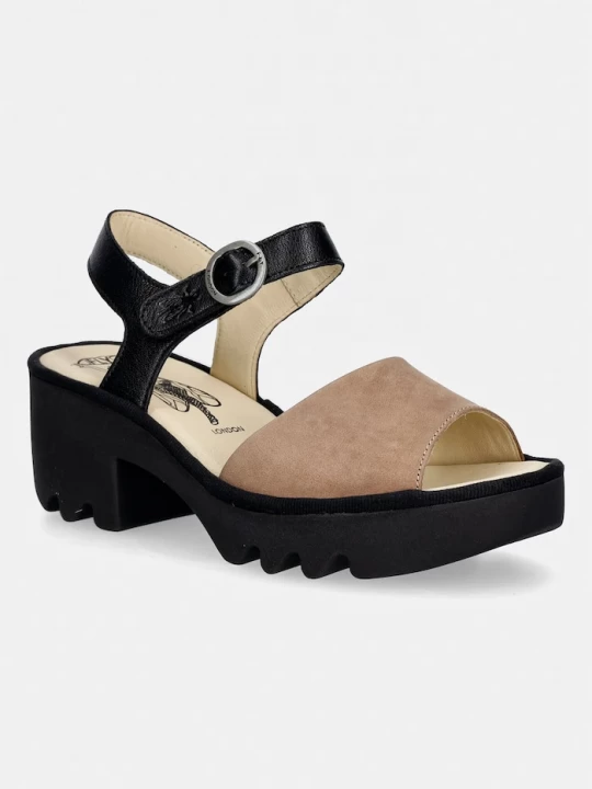 Obrázek produktu Fly London Kožené sandály Fly London TULL503FLY černá