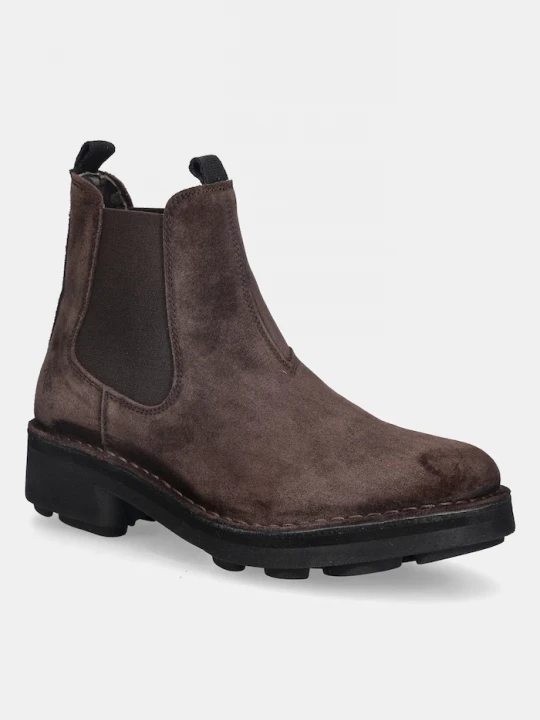 Obrázek produktu Fly London Semišové kotníkové boty Fly London NOLL127FLY hnědá