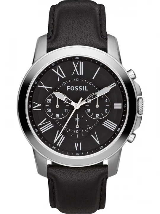 Obrázek produktu FOSSIL Analogové hodinky černá / stříbrná
