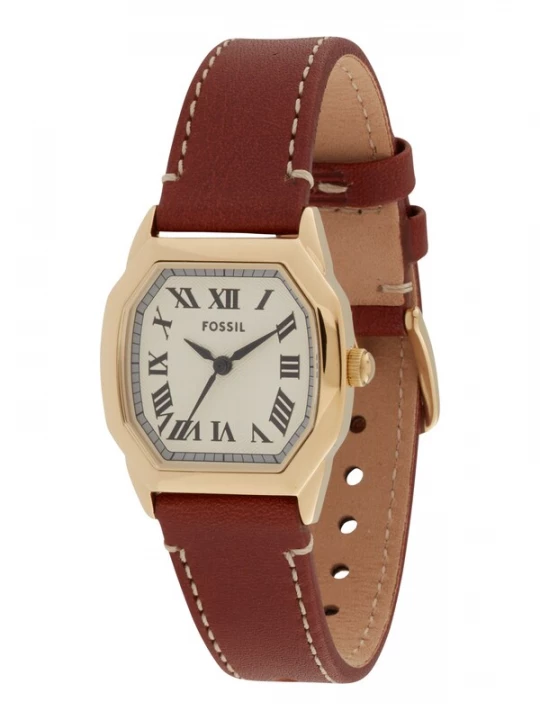 Obrázek produktu FOSSIL Analogové hodinky 'HARLOW'  hnědá / zlatá