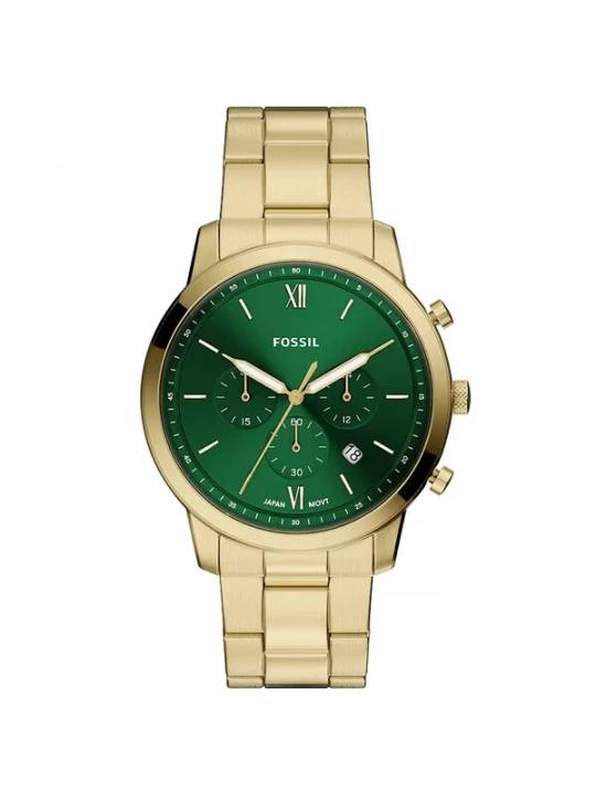 Obrázek produktu FOSSIL Analogové hodinky 'NEUTRA' zlatá / tmavě zelená