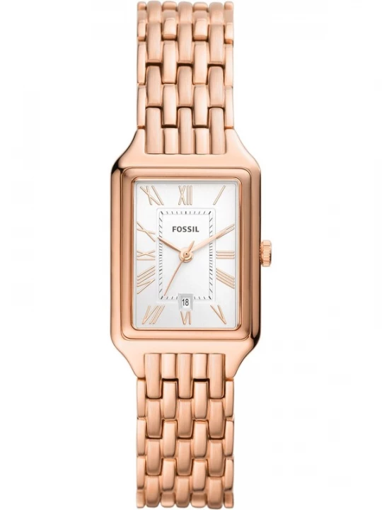 Obrázek produktu FOSSIL Analogové hodinky 'Raquel' růžově zlatá / černá / bílá