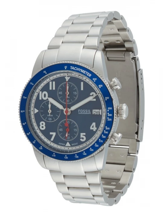 Obrázek produktu FOSSIL Analogové hodinky 'SPORT TOURER'  námořnická modř / stříbrná