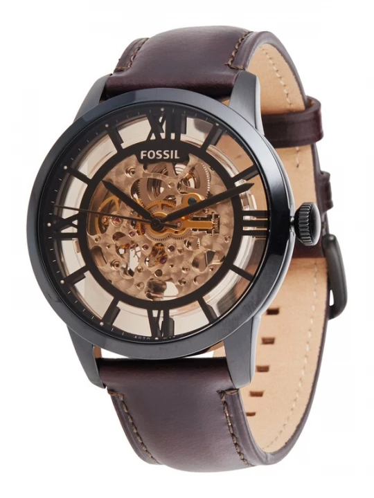 Obrázek produktu FOSSIL Analogové hodinky  tmavě hnědá / antracitová