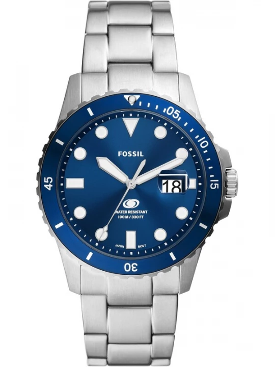 Obrázek produktu FOSSIL Analogové hodinky tmavě modrá / stříbrná