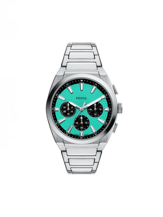 Obrázek produktu Fossil Hodinky Everett Chronograph FS6117 Stříbrná