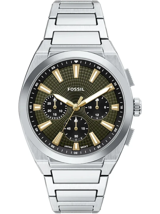 Obrázek produktu Fossil hodinky pánské Everett stříbrná