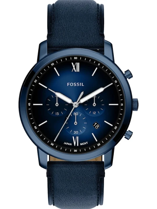 Obrázek produktu Fossil hodinky pánské Neutra námořnická modř