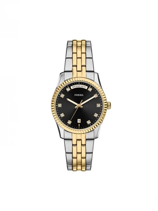 Obrázek produktu Fossil Hodinky Scarlette ES5458 Zlatá