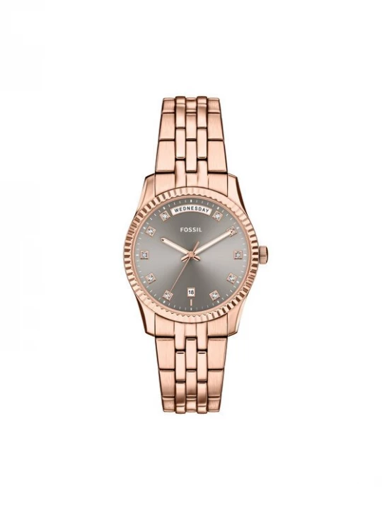 Obrázek produktu Fossil Hodinky Scarlette ES5459 Růžové zlato