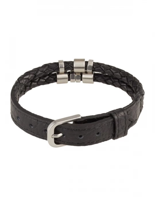 Obrázek produktu FOSSIL Náramek černá / stříbrná