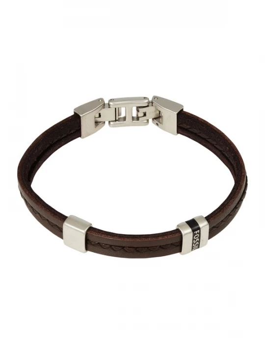 Obrázek produktu FOSSIL Náramek  čokoládová / stříbrná