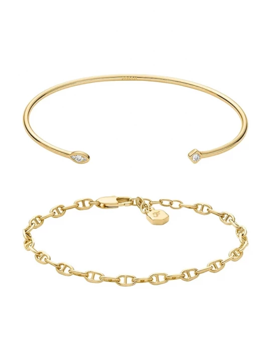 Obrázek produktu Fossil Náramek Fossil 2-pack zlatá